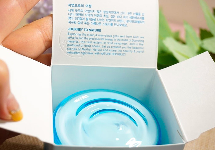 Гель-крем для комбинированной кожи NATURE REPUBLIC Super Aqua Max Fresh Watery Cream