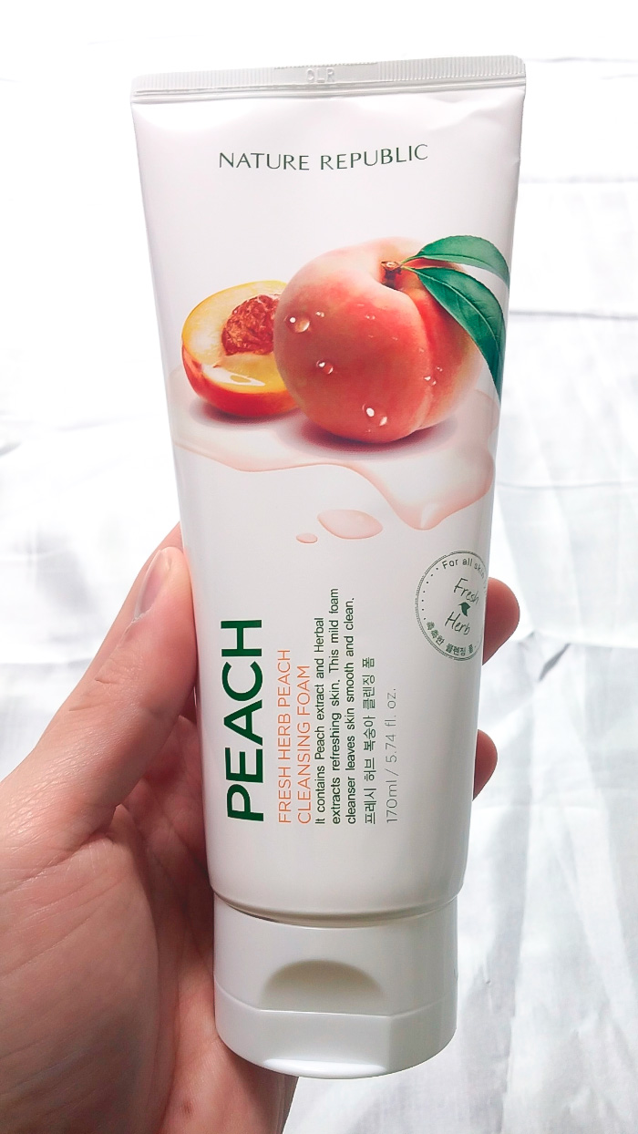 Пенка для умывания NATURE REPUBLIC Fresh Herb Cleansing Foam