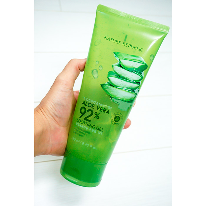Увлажняющий гель для тела с алоэ NATURE REPUBLIC Soothing and Moisture Aloe Vera 92% Gel