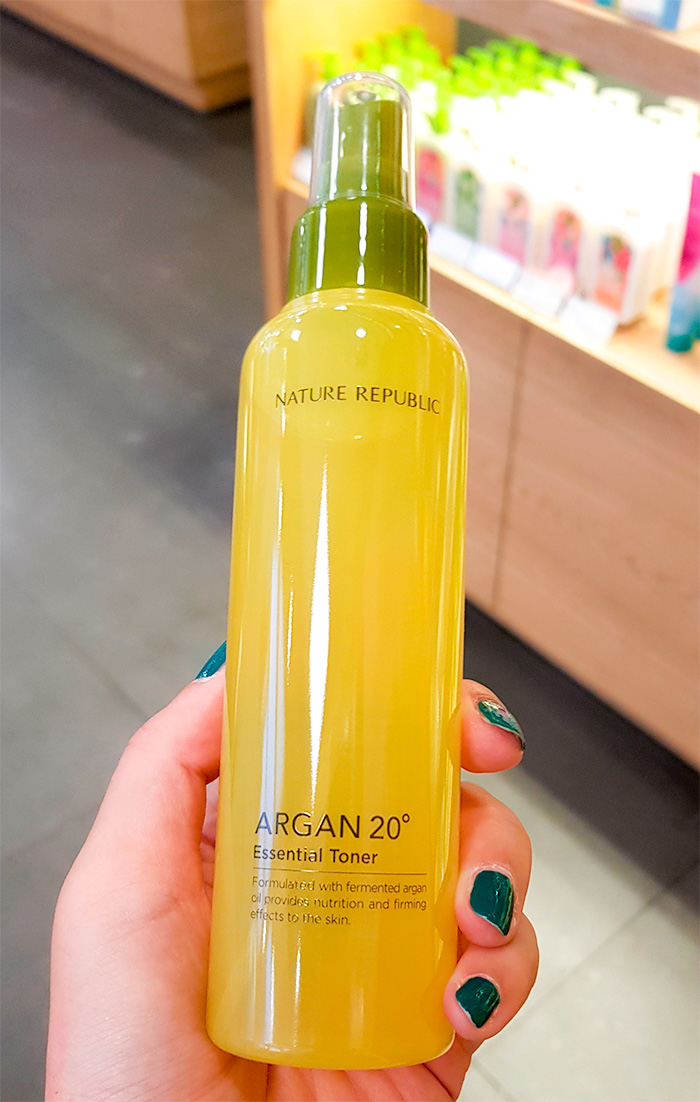 Питательный омолаживающий тонер NATURE REPUBLIC Argan 20º Essential Toner