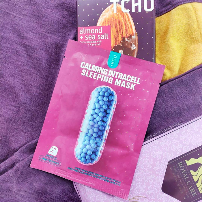 Тканевая успокаивающая маска NO:HJ Calming Intracell Sleeping Mask Pack