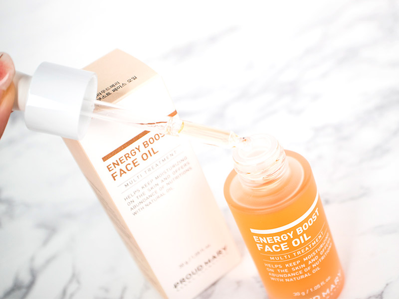 Освежающее масло-бустер PROUD MARY Energy Boost Face Oil