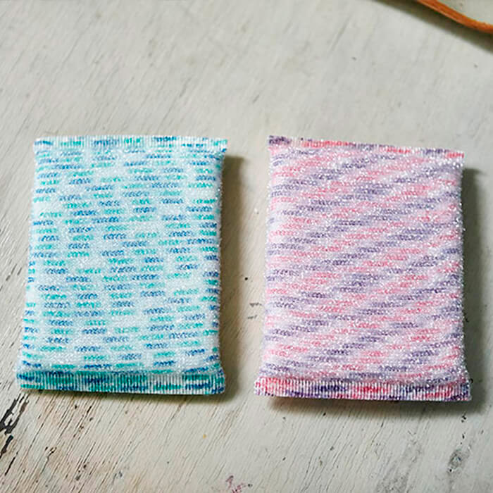 Скруббер мочалка для мытья посуды SUNGBO CLEAMY Premium Pastel Dish Scrubber Скруббер мочалка для мытья посуды SUNGBO CLEAMY Premium Pastel Dish Scrubber