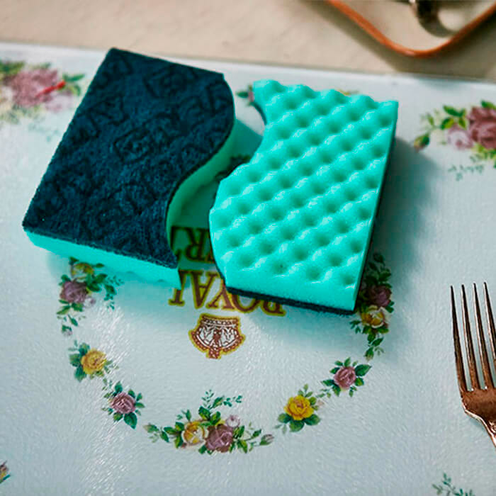 Скруббер мочалка для посуды SUNGBO CLEAMY Double Multi Scrubber