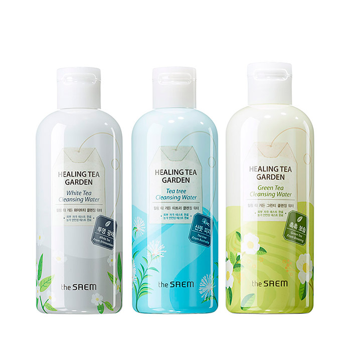 Очищающая вода для снятия макияжа THE SAEM Healing Tea Garden Cleansing Water