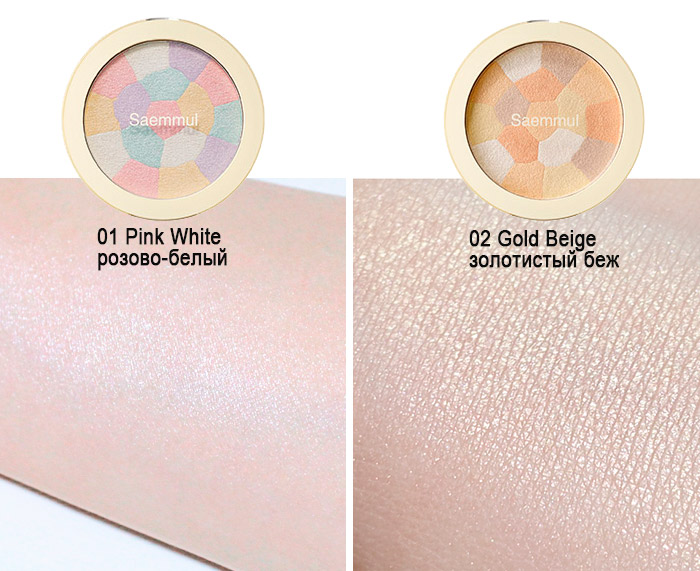 Минеральный хайлайтер для макияжа THE SAEM Saemmul Luminous Multi Highlighter