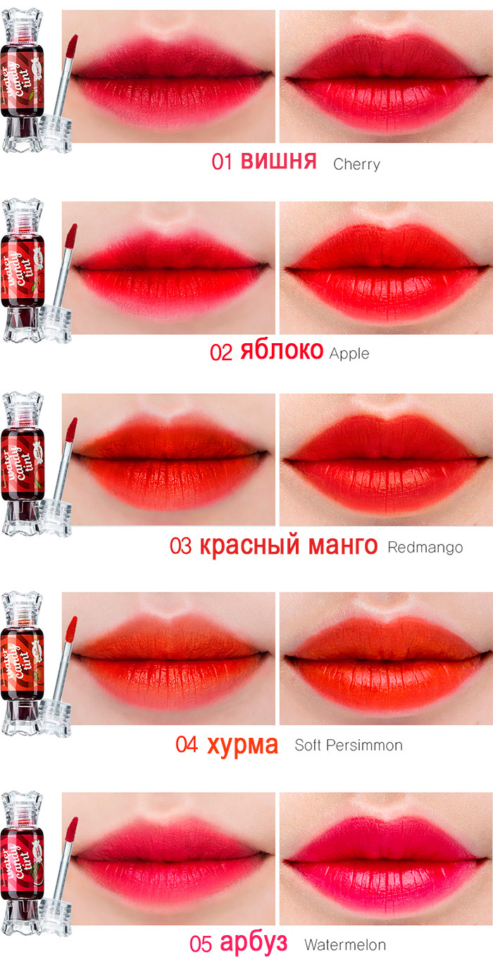 Тинт для губ THE SAEM Saemmul Water Candy Tint