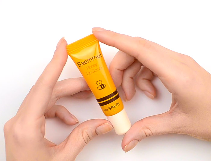 Скраб для губ THE SAEM Saemmul Honey Lip Scrub